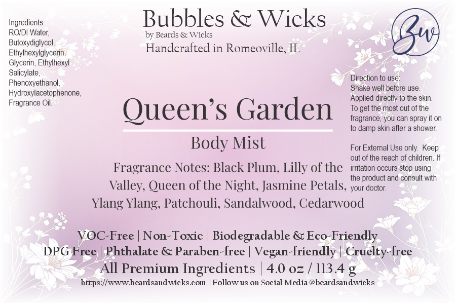 Body Mist - Queen's Garden