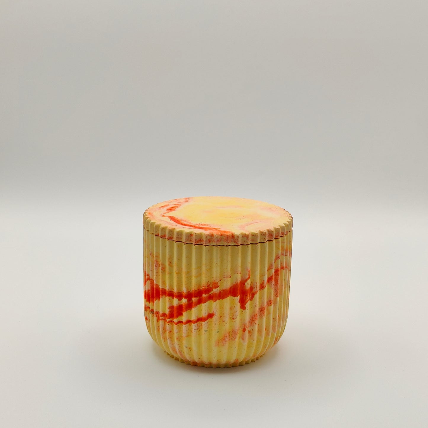 Candle Jar - Carousel Ridged