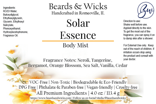 Body Mist - Solar Essence