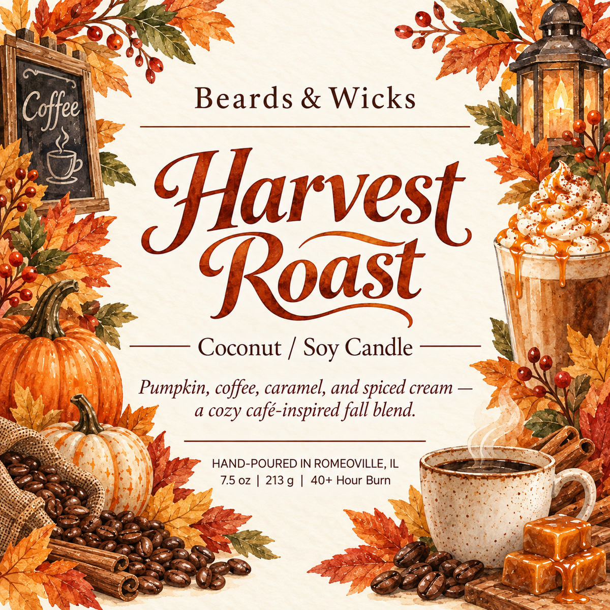 Harvest Roast Candle