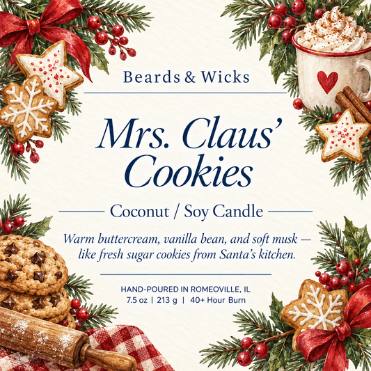 Mrs. Claus' Cookies Candle