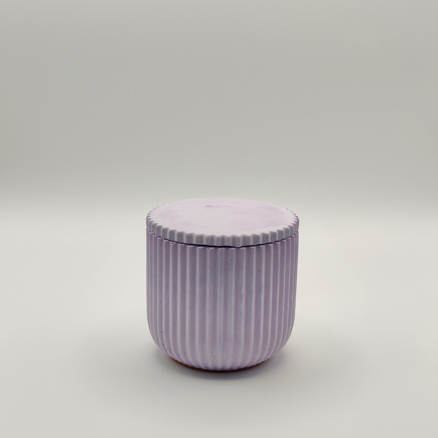 Candle Jar - Carousel Ridged