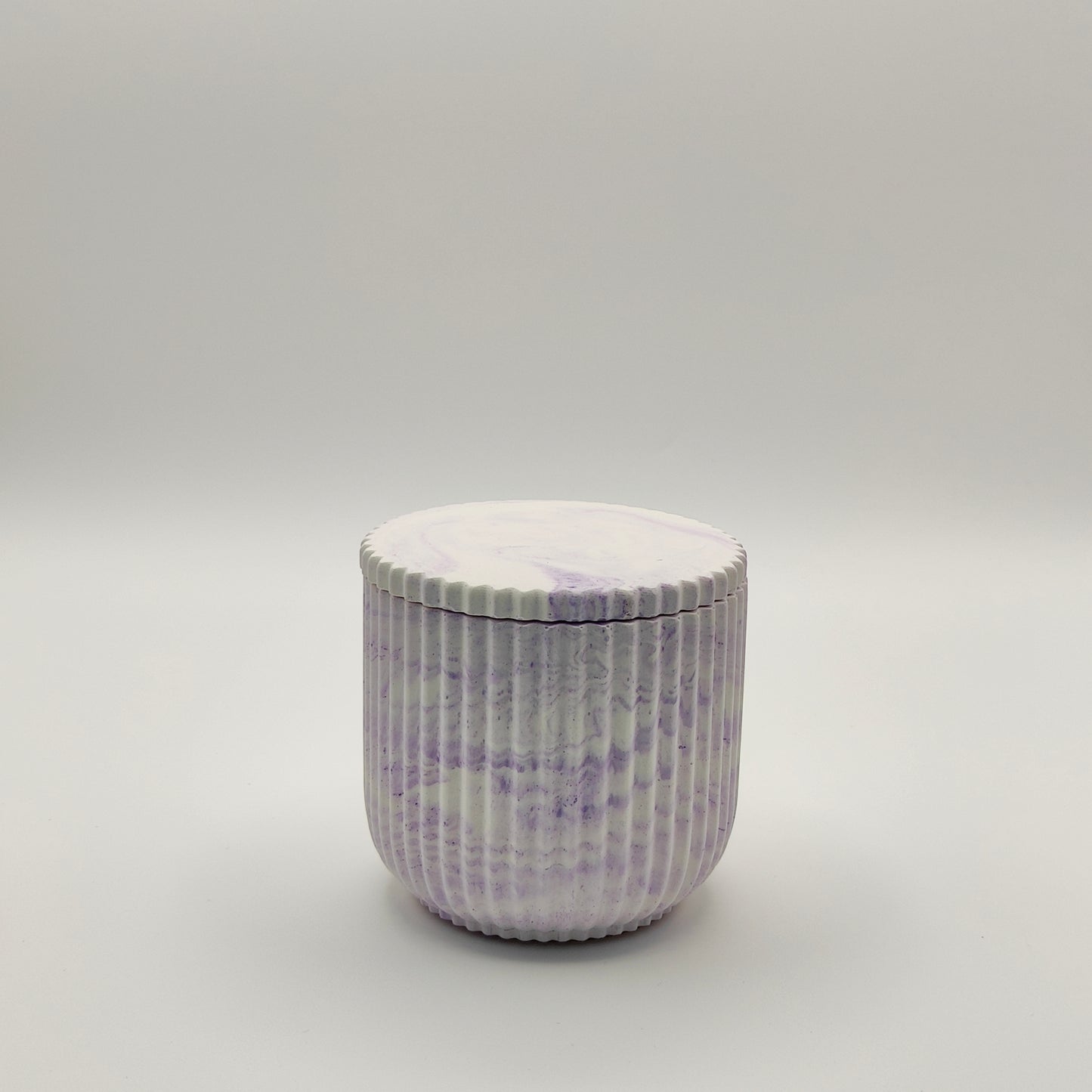 Candle Jar - Carousel Ridged