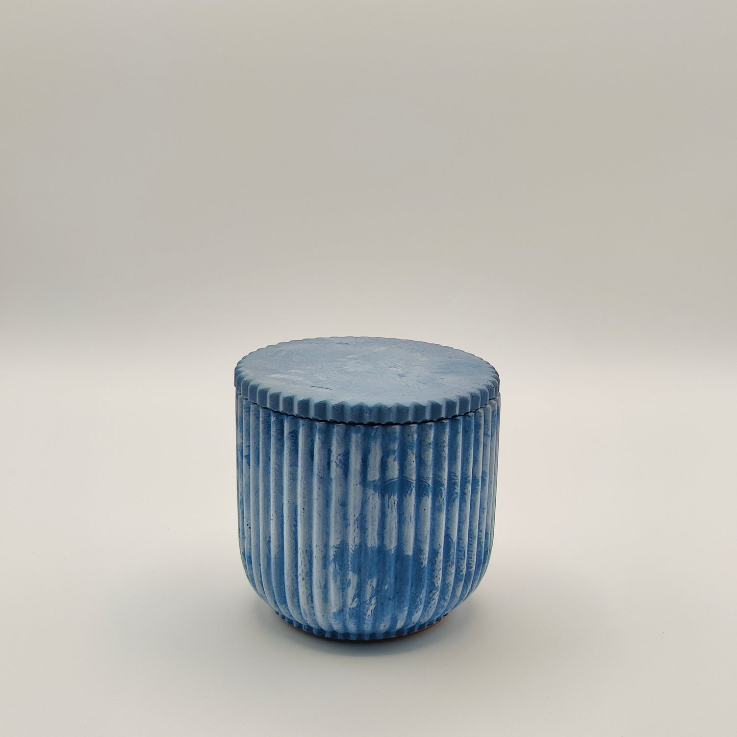 Candle Jar - Carousel Ridged