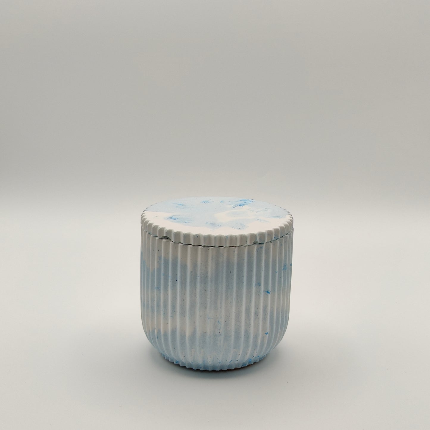 Candle Jar - Carousel Ridged