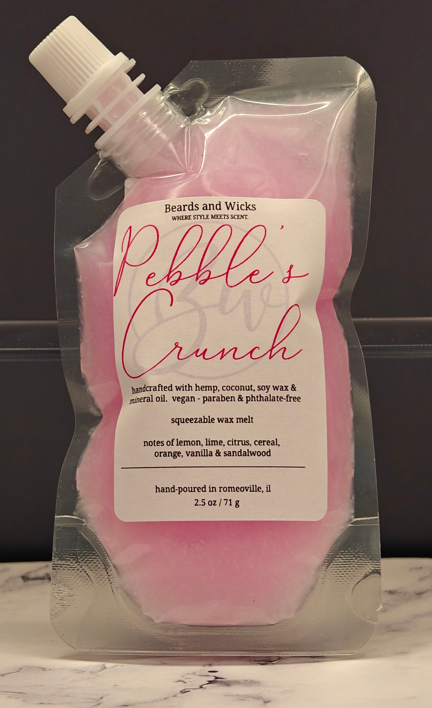 Squeezable Wax Melt - Pebble's Crunch