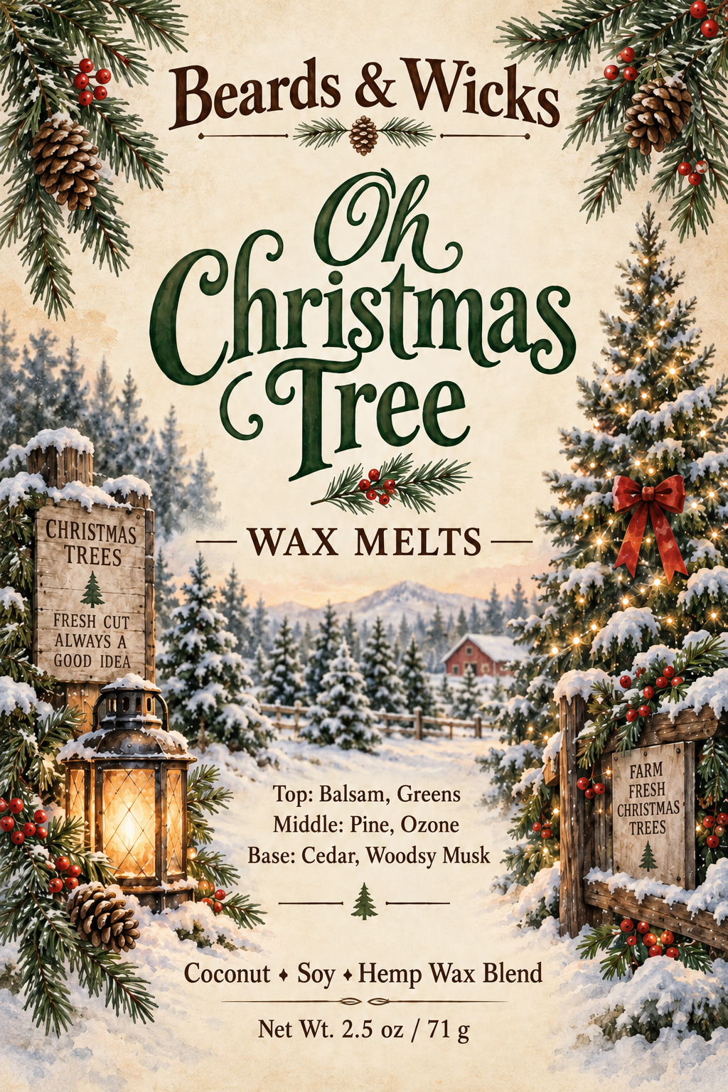 Oh Christmas Tree Wax Melt