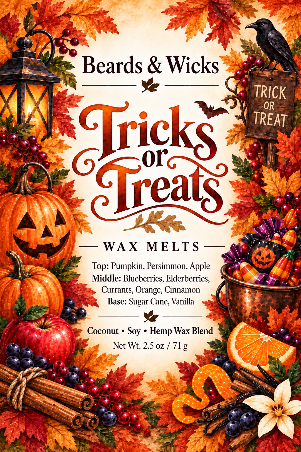 Tricks or Treats Wax Melt
